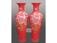 供應(yīng)中國紅大花瓶