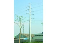110kv直線桿，霸州市華興鋼桿廠