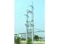 110kv輸電鋼桿，霸州市華興鋼桿廠