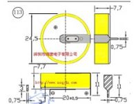 CR2477電池焊腳電飯煲電池CR2477