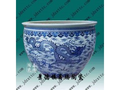 供应手绘青花龙纹陶瓷大缸，厂家直销陶瓷大缸