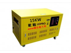 15KW液化气发电机，直销液化气发电机