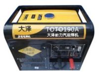 190A汽油发电电焊机|发电机和电焊机组装