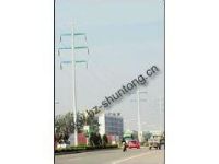 10kv鋼桿，35kv鋼桿基礎(chǔ)樁，霸州市金屬鋼桿廠