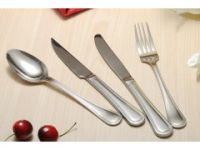 高档不锈钢餐具/不锈钢刀叉勺/简美双线条纹系列