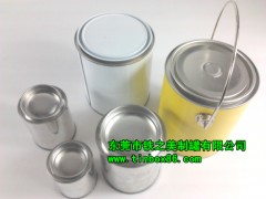 300ml油漆小铁罐,圆形0.3L油墨铁罐