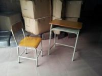 广东佛山鸿美佳专业加工生产钢木学生课桌椅