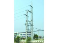 鋼管塔，電力塔。