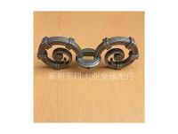 鋅鋼護(hù)欄配件  陽(yáng)臺(tái)護(hù)欄裝飾花  鑄鋁雙圈花