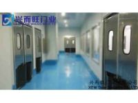 專業(yè)訂制不銹鋼自由門 食品車間內(nèi)門 超市倉儲隔離門