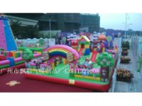 中山儿童充气城堡价格杭州充气大型玩具气模定做价格深圳充气滑梯
