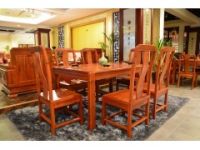 供應(yīng)雅典紅木-漢堂雅韻餐桌