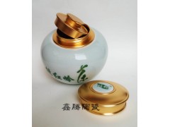 金属盖真空直销陶瓷蜜蜂罐 滴水不漏陶瓷罐价格