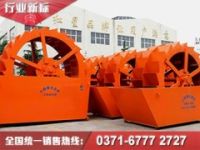 五款常用洗砂機特點對比