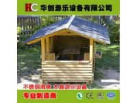 華創(chuàng)游樂廠家直銷早教組合滑梯進口戶外木制大型滑梯幼兒游樂設備