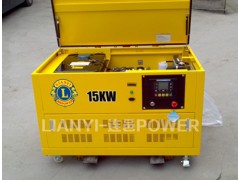 15kw低噪音汽油发电机