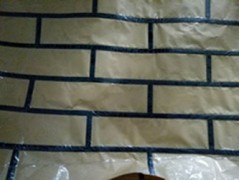 仿砖模具胶带 仿砖真石漆胶带（约0.3平方/盘）长期供应