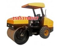 前鋼輪后膠輪的浩鴻4噸震動(dòng)壓實(shí)機(jī) 大型震動(dòng)壓路機(jī)廠家