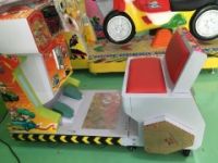 胖達熊動漫兒童游戲機暴力飛車賽車游戲