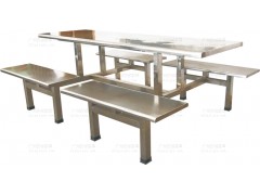 广州双邻 生产定制优质不锈钢餐桌椅，餐桌椅厂家