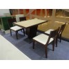 广州双邻 生产制造实木餐桌椅，常用于西餐厅，自助餐厅等餐厅