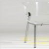 精致大方实用家具H型加厚透明有机玻璃凳