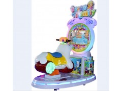 河南胖达熊动漫儿童游戏机海豚宝宝趣味摇摆机