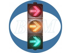 200mm红黄绿箭头交通信号灯 LED交通红绿灯