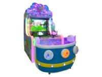 威海胖达熊动漫儿童欢乐射水亲子喷雾射水机游戏机