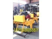 便宜撿漏的浩鴻小型單輪壓實機 手扶式振動壓土機 小型壓路機