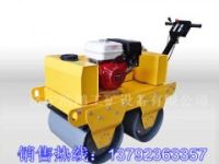 中國質(zhì)造的雙輪溝槽式壓實機 回填土振動壓路機 小型震動碾