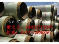 預(yù)制聚氨酯直埋保溫鋼管 滄州鋼管廠 防腐鋼管