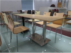 美食城餐桌椅供应商，广州双邻专业批发定制美食城餐桌椅