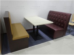 火锅店餐桌椅厂家定制，广州双邻工厂提供火锅店餐桌椅