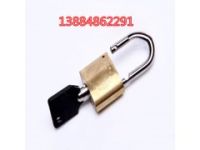 厂家直销铜挂锁35mm梅花钥匙、电表箱用锁、电力表箱锁
