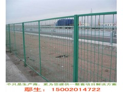 佛山边框折弯型护栏网现货 河道框架护栏网图片 中山绿化隔离网