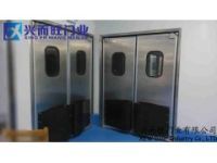 供應內蒙古不銹鋼自由門  防撞門  食品廠超市物流通道專用