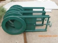 木工廠除塵插板閥 插板閥在除塵器中的作用