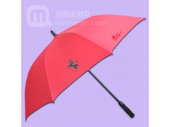 【遮阳伞厂】生产-法拉利红色经典 户外雨伞厂商务雨伞