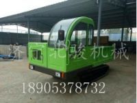 橡膠履帶車操作簡單 泥路履帶翻斗車 工程山區(qū)履帶平斗車
