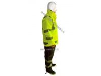 栖霞反光雨衣 荧光绿反光雨衣 执勤安全服装规格齐全