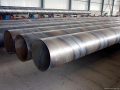 沧州钢管厂生产部标螺旋管SY5037输送普通流体管