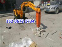 果園內(nèi)施工小型挖掘機(jī) 農(nóng)田田地挖土機(jī) 挖溝機(jī)