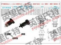 英里氏特分度銷細牙螺紋 短型607.1-6-M12-不銹鋼
