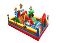 大型充氣城堡蹦蹦床兒童樂園室外游樂設(shè)備氣模玩具