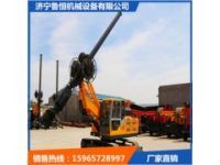 履帶式長螺旋鉆機復(fù)雜地質(zhì)打樁機房屋建筑打樁機
