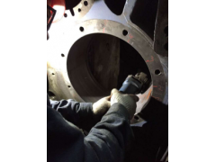 奥可鑫修复技术成功修复风电齿轮箱轴承座磨损
