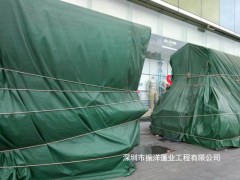 深圳防水帆布，PVC防雨篷布加工批发厂家