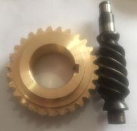 五頭蝸桿蝸輪加工