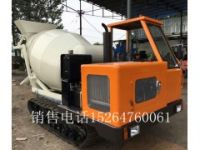 小型履帶式攪拌車價格 農(nóng)用修水渠履帶運輸車